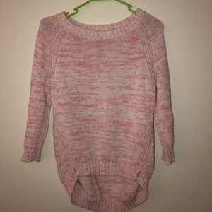 Gap light pink knit sweater
